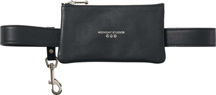 Midnight Studios Leather Eyewear Pouch Belt 'Black'
