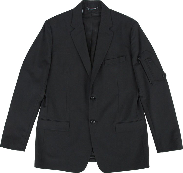 Buy Dior Saddle Pocket Blazer 'Black' - 013C211A3500 C900 | GOAT