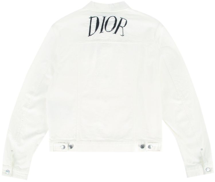 Dior White Denim Jacket White