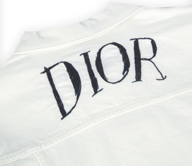 Dior White Denim Jacket White