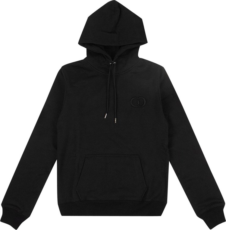 Buy Dior CD Embroidered Hoodie - Core Collection 'Black' - 943J600A0531 ...