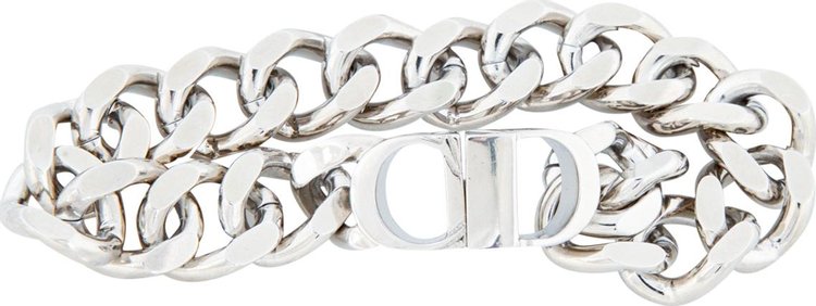 Dior CD Chain Bracelet 'Brass/Silver'