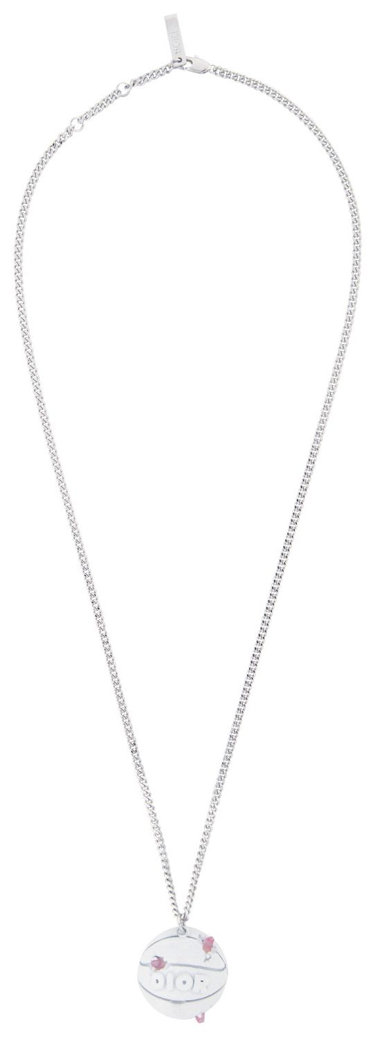 Buy Dior Arsham Ball Pendant Necklace 'White' - N1130H N1130H0MMT D009 | GOAT