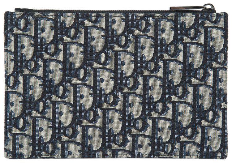 Dior Oblique Pouch Navy