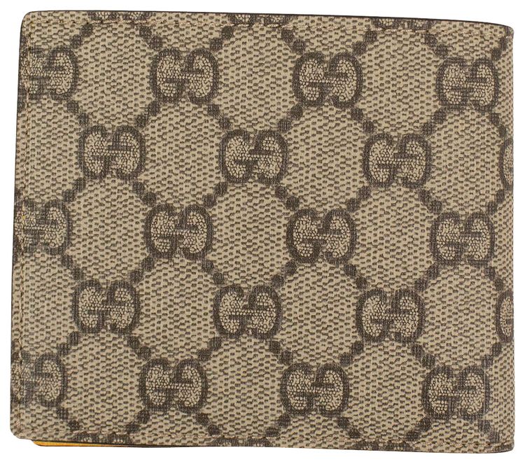 Gucci Neo Vintage GG Supreme Leather Wallet Beige