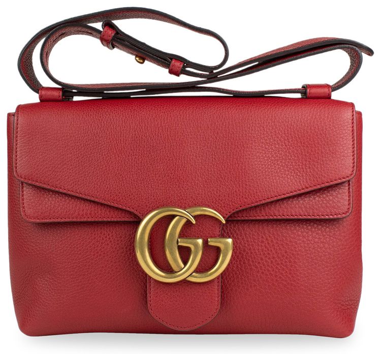 Gucci Quilted Leather GG Marmont Matelasse Belt Bag Black