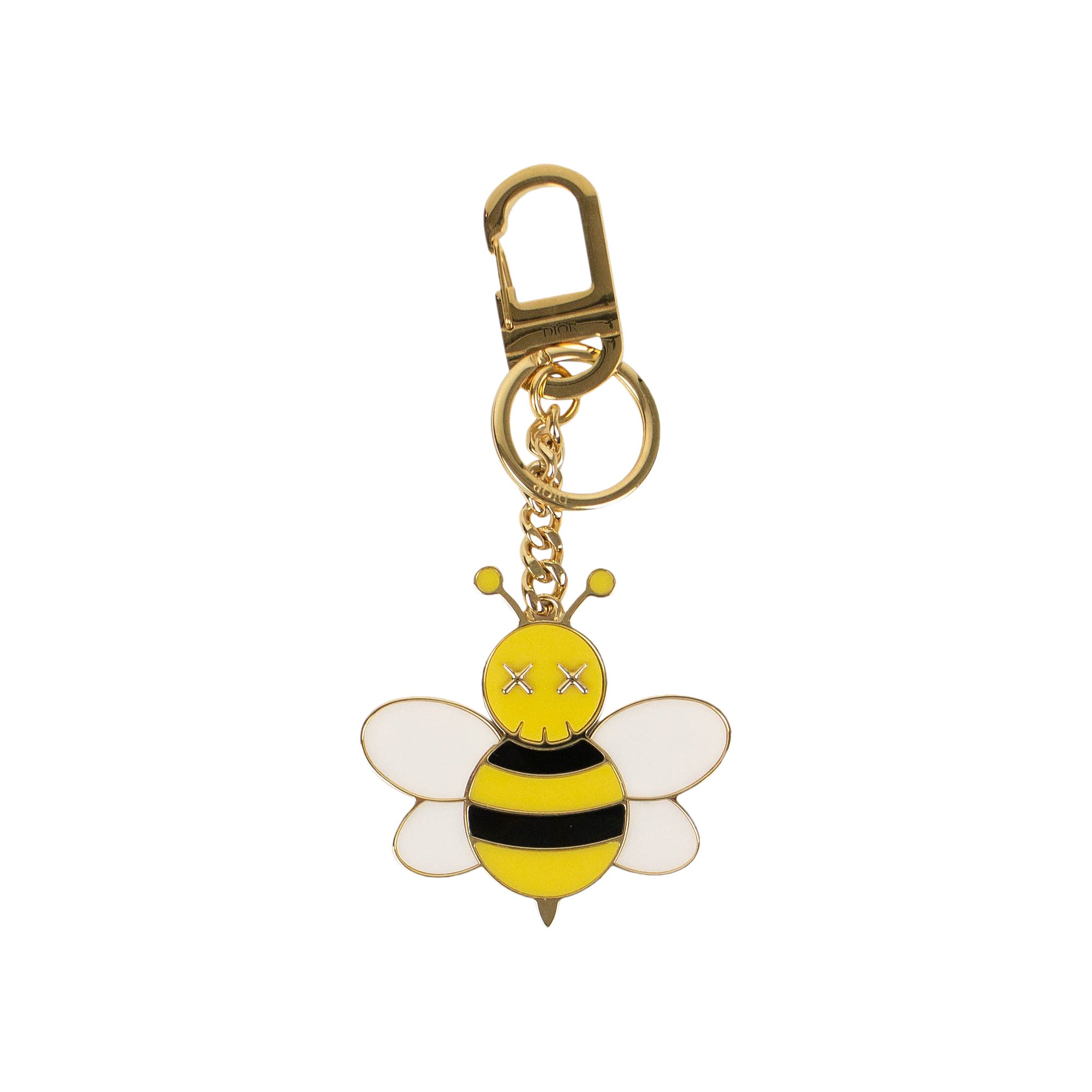 Dior Homme x KAWS Bee Key Chain 'Gold' | GOAT