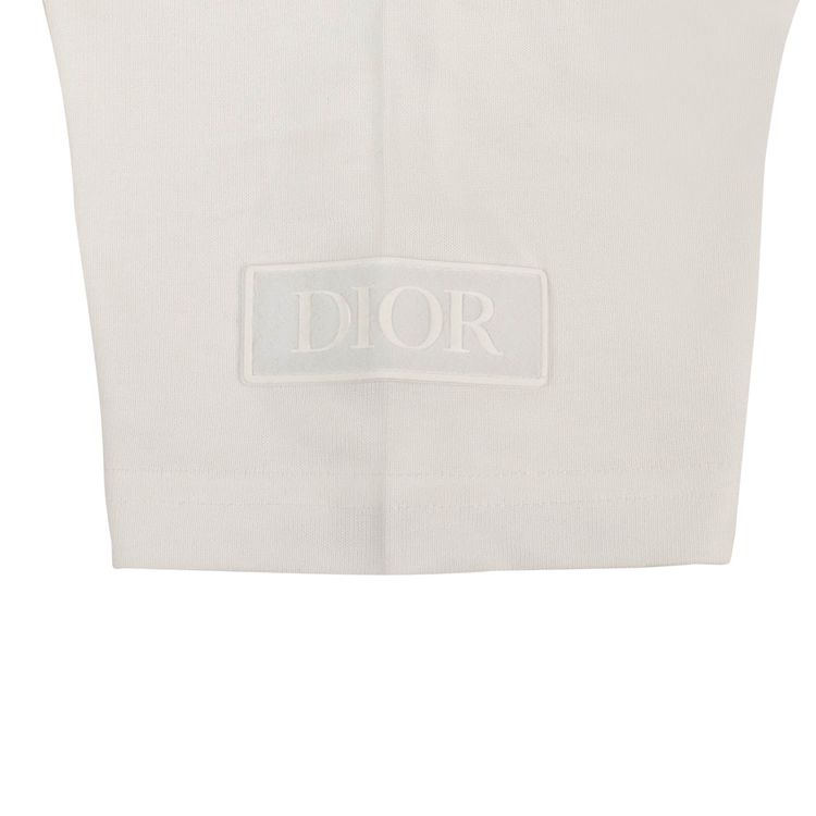 Dior Patch Short Sleeve T Shirt White