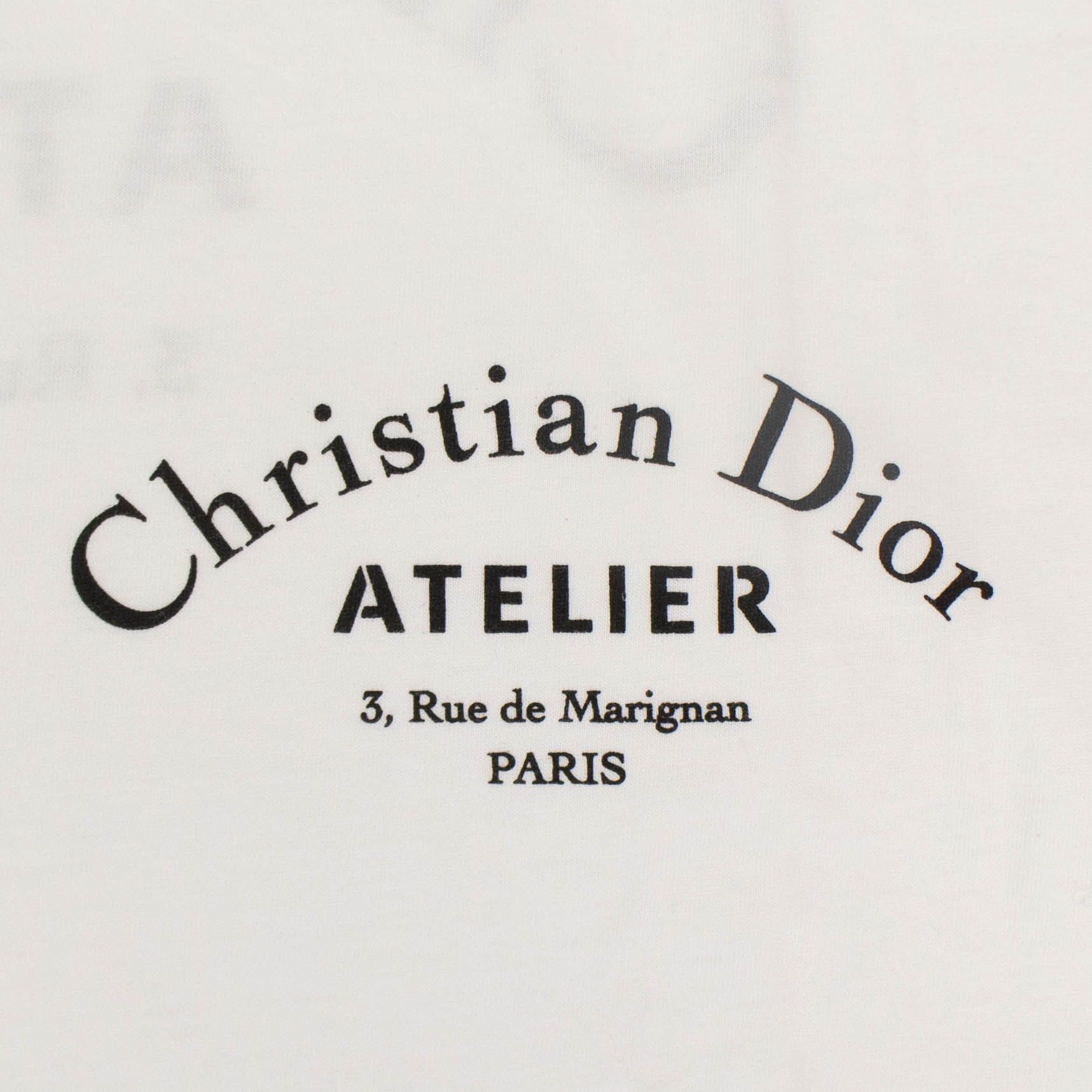 2020年AW DIOR ATELIER ディオール アトリエパーカー L 白 楽天市場】ディオール Christian Dior パーカー アトリエ