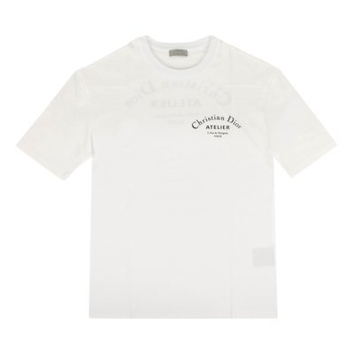 Buy Dior CD Atelier T-Shirt 'White' - 863J62110533 C089 | GOAT
