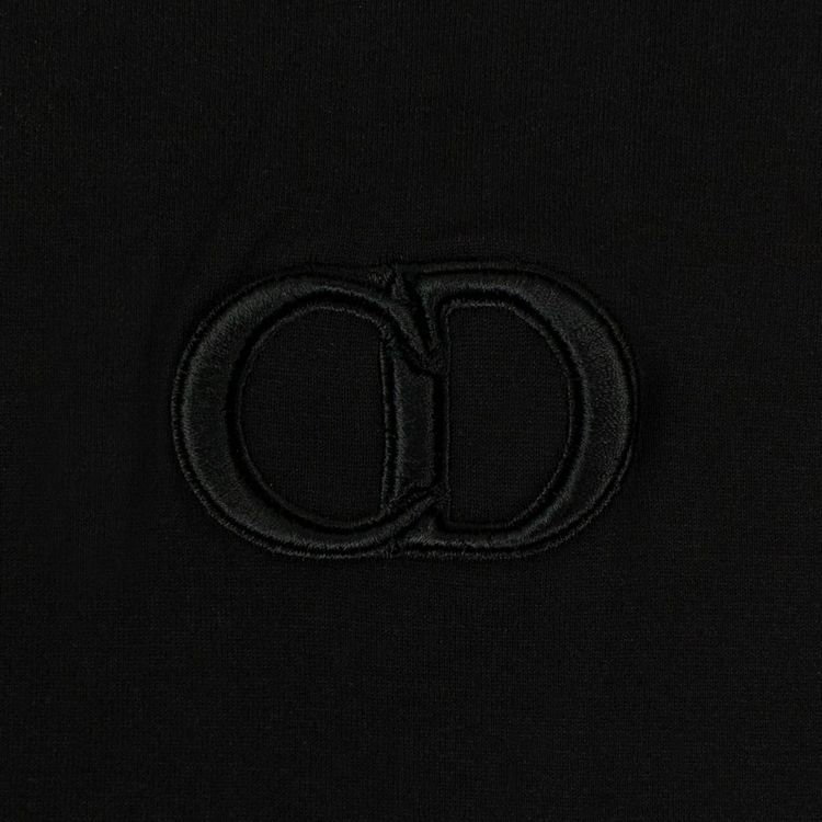 Dior CD Icon Logo T Shirt Black