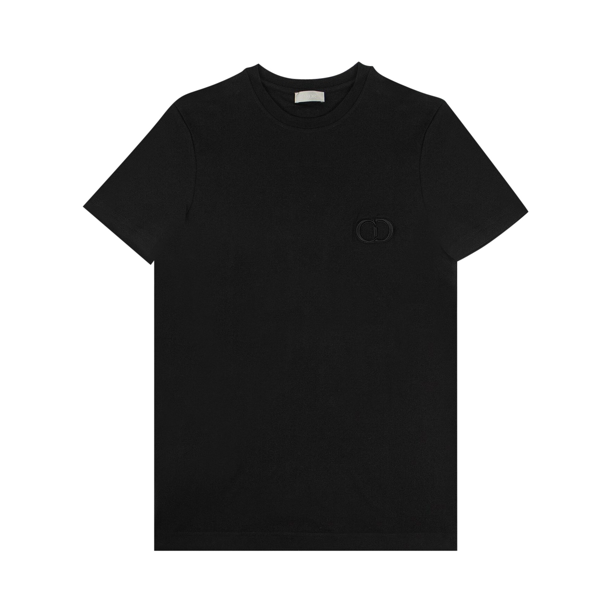 Buy Dior CD Icon Logo T-Shirt 'Black' - 013J600A0589 C989 | GOAT