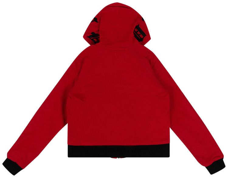 Vlone Canvas Hoodie Red