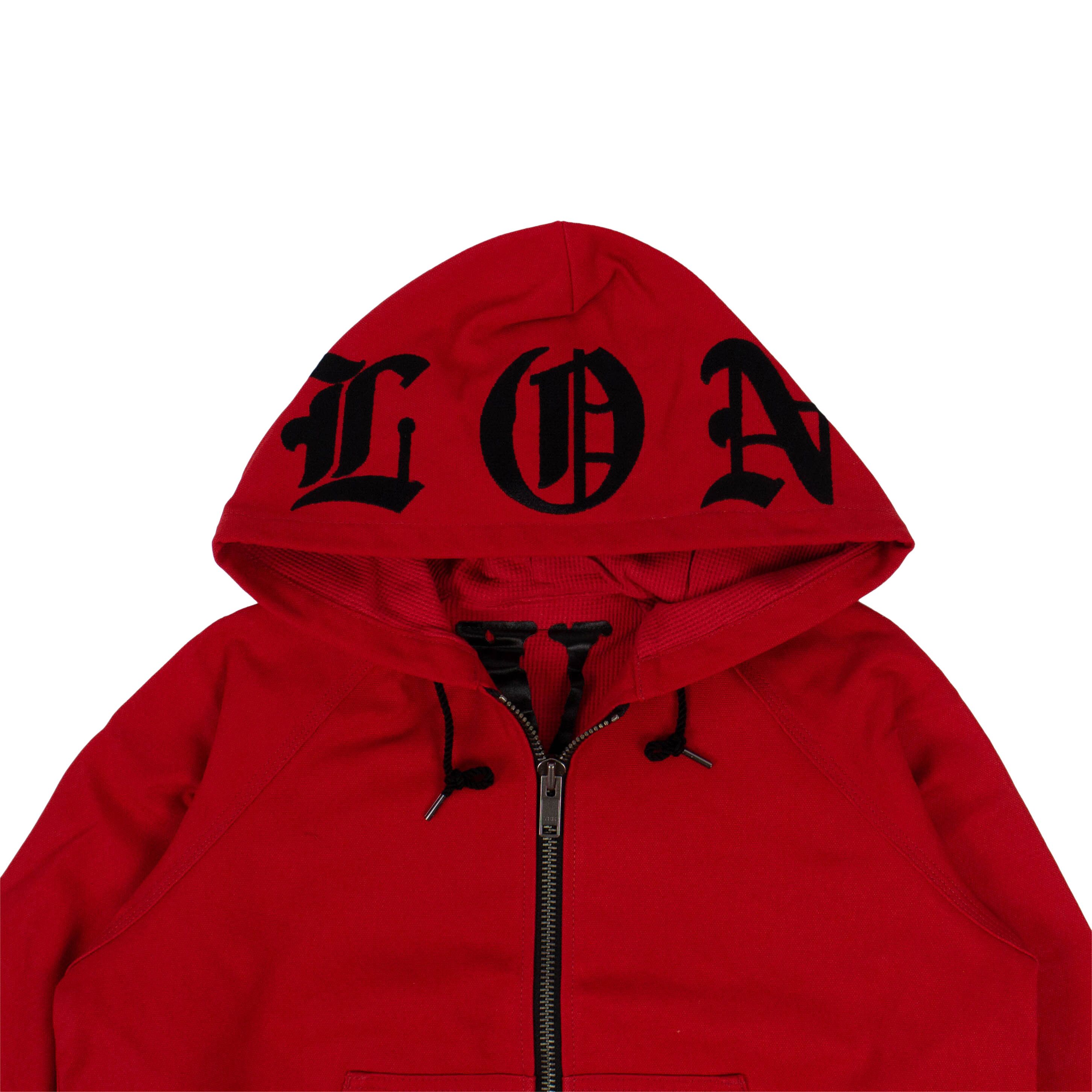 Buy Vlone Canvas Hoodie Red VLONE O 3 RED GOAT CA