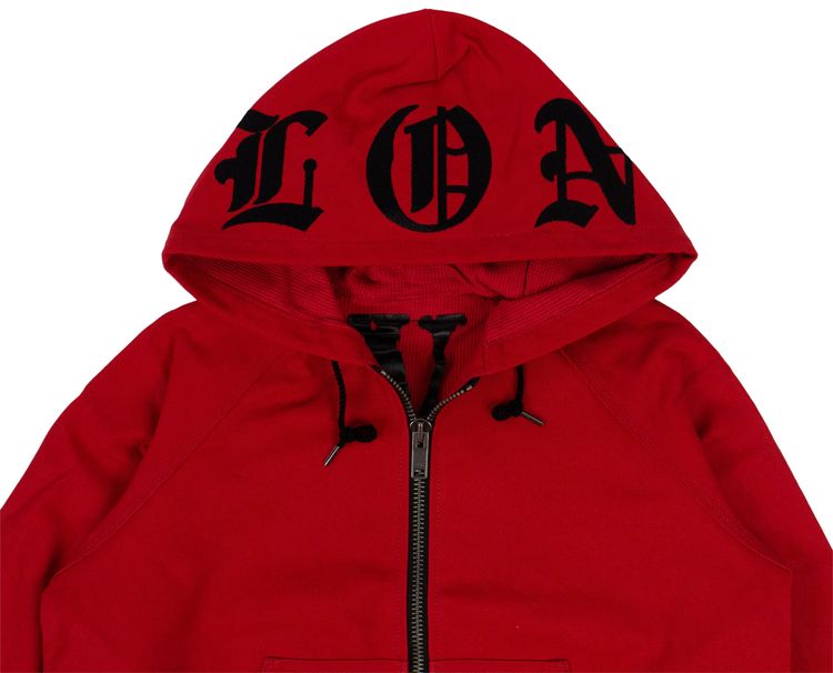 Vlone Canvas Hoodie Red