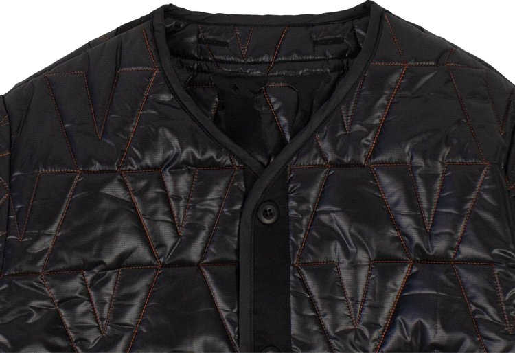 Vlone Quilted Jacket Black