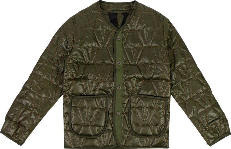Vlone Quilted Jacket 'Green'