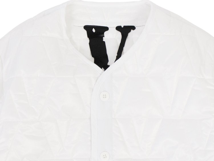 Vlone Quilted Jacket White