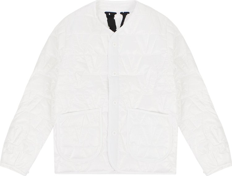 Vlone Quilted Jacket 'White'