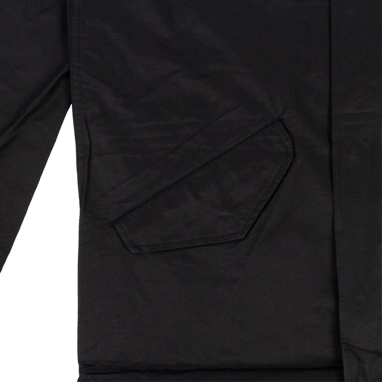 Vlone Skull Trenchcoat Black