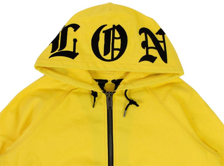 Vlone Canvas Hoodie Yellow