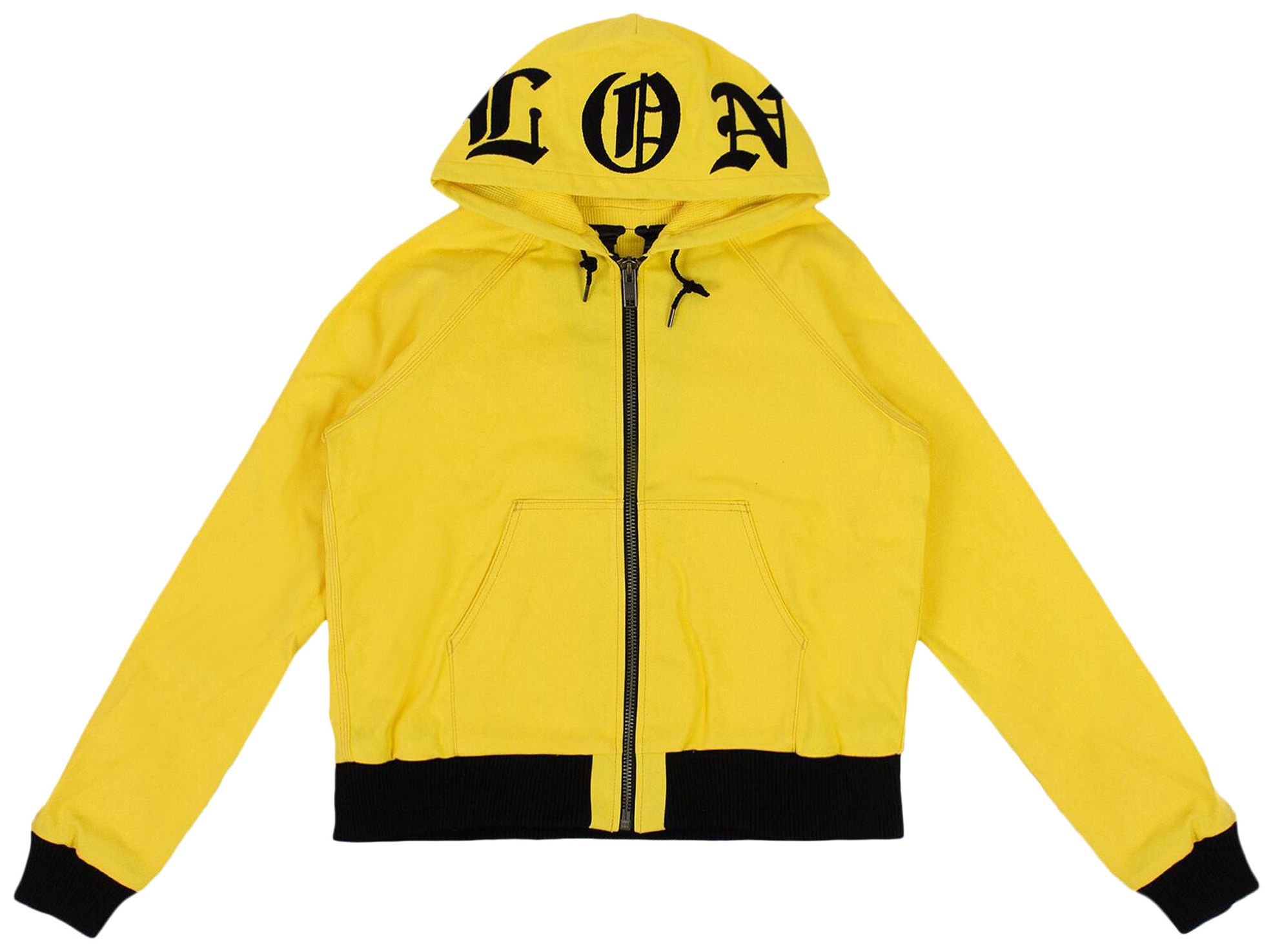 Yellow vlone hoodie clearance