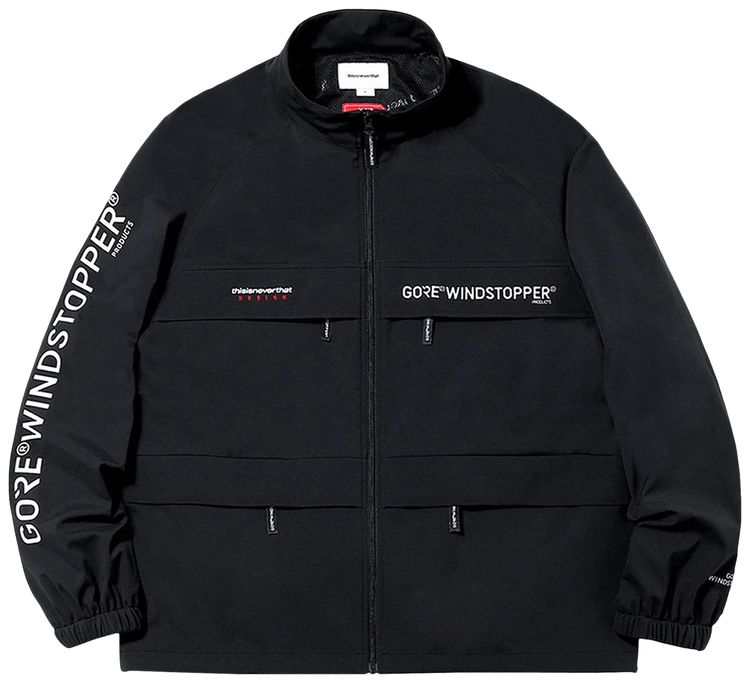 thisisneverthat Gore Windstopper City Jacket Black