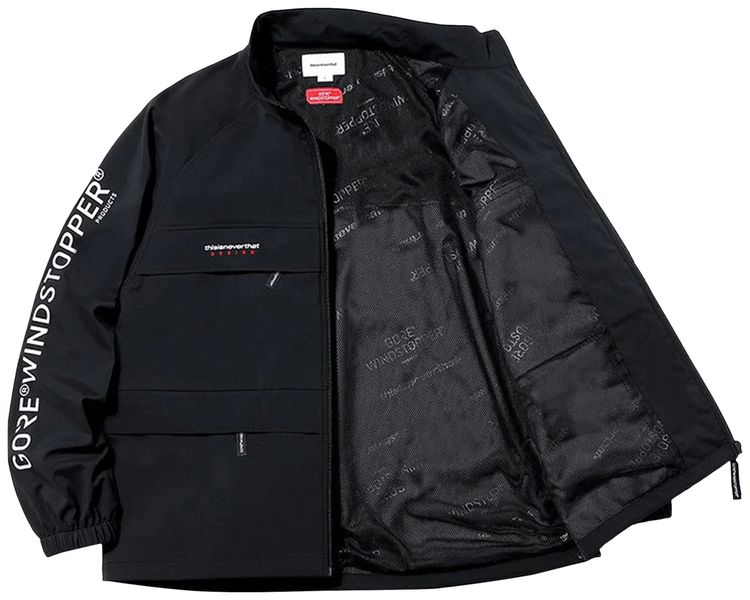 thisisneverthat Gore Windstopper City Jacket Black