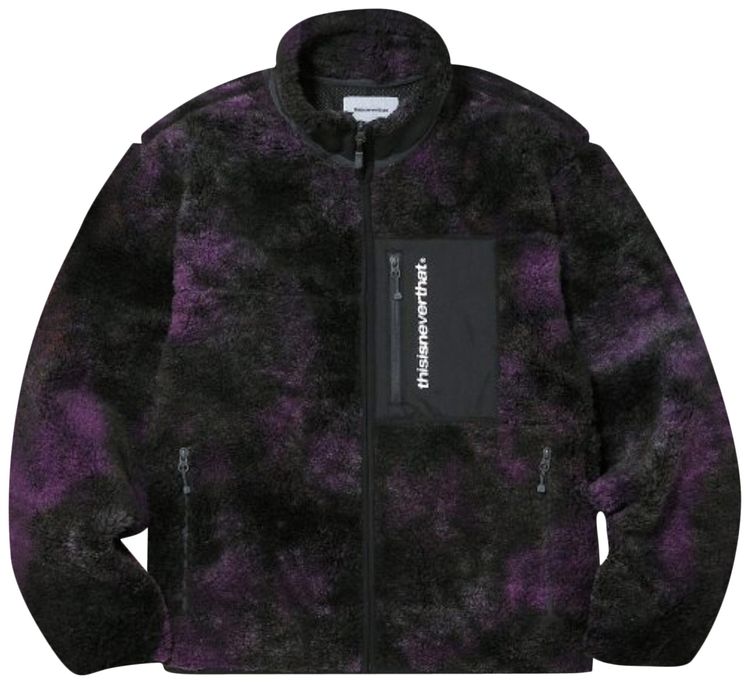 thisisneverthat SP Boa Fleece Jacket Purple