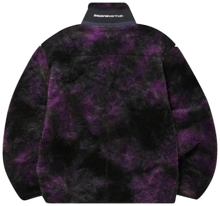 thisisneverthat SP Boa Fleece Jacket Purple
