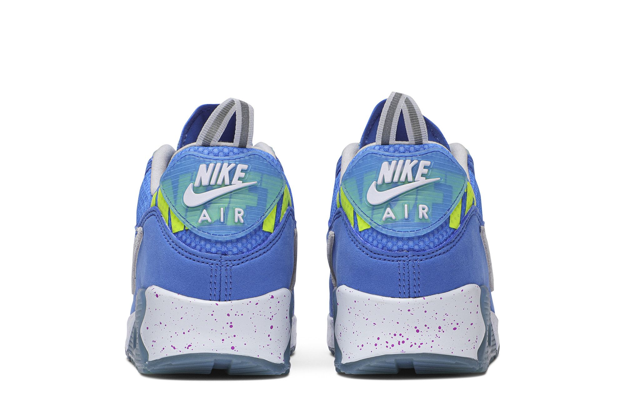 スニーカー Undefeated x Nike Air Max 90 Blue 'Pacific Blue' 2020 SS 20 NIKE X UNDEFEATED AIR MAX 90 - PACIFICBLUE/ VIVIDPURPLE