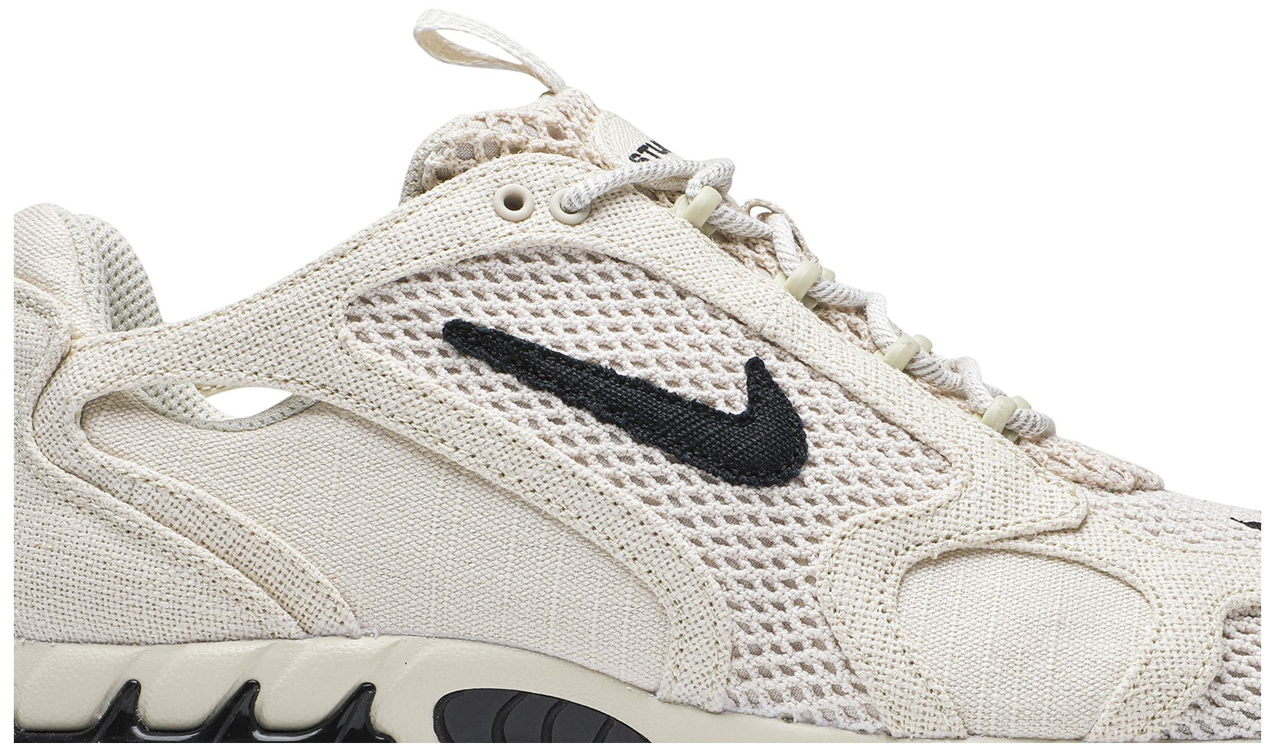 X Stussy Air Zoom Spiridon Caged 'fossil' NEW Nike X 