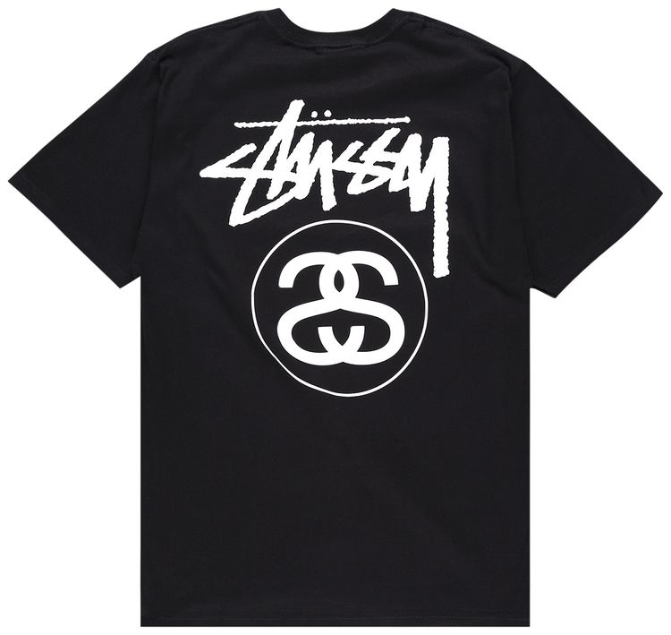 Stussy Stock Link Tee Black