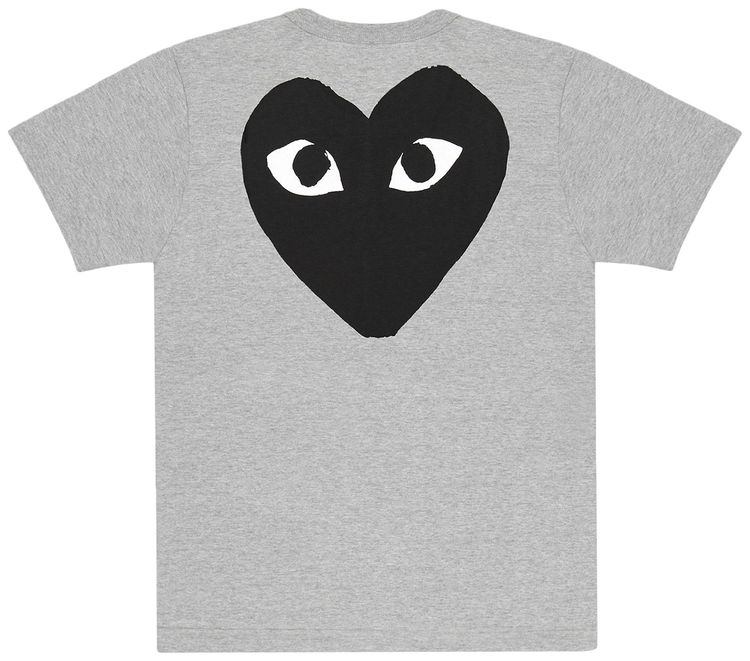 Comme des Garcons PLAY T Shirt Grey