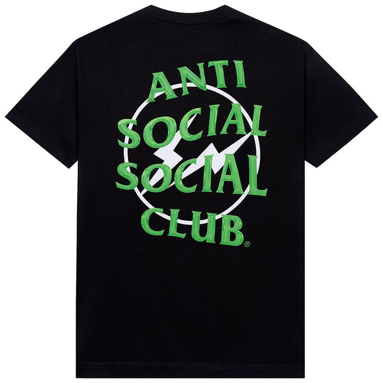 Anti Social Social Club x Fragment Precious Petals Tee BlackGreen