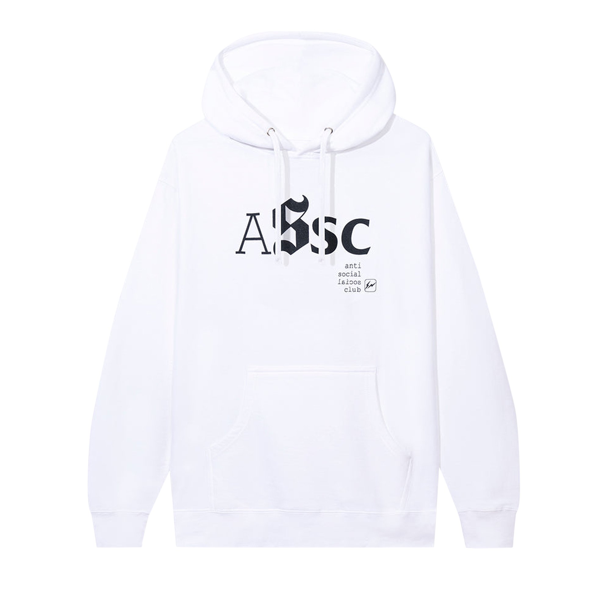 Buy Anti Social Social Club x Fragment Type A Hoodie 'White