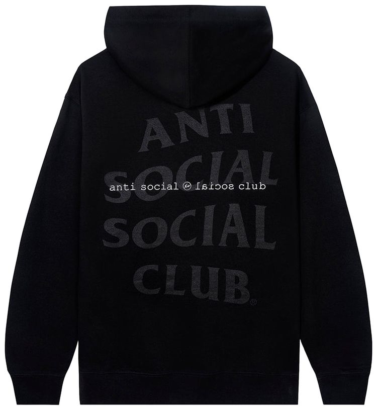 Anti Social Social Club x Fragment Type A Hoodie Black
