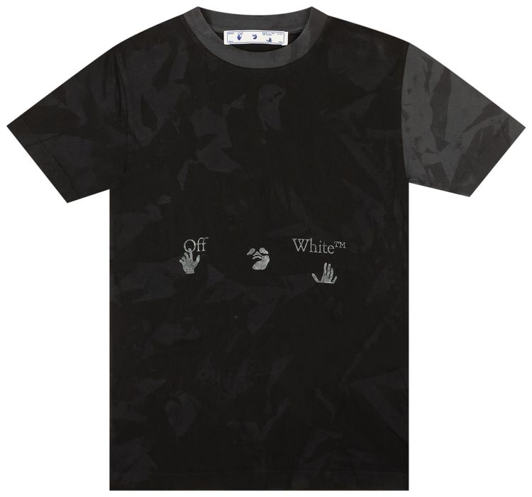 off white tie dye t shirt