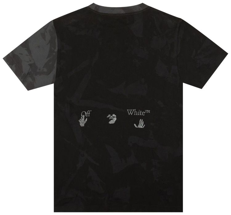 off white tie dye t shirt