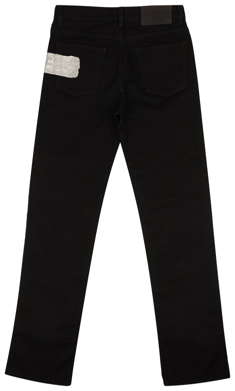Givenchy Straight Fit Denim Black