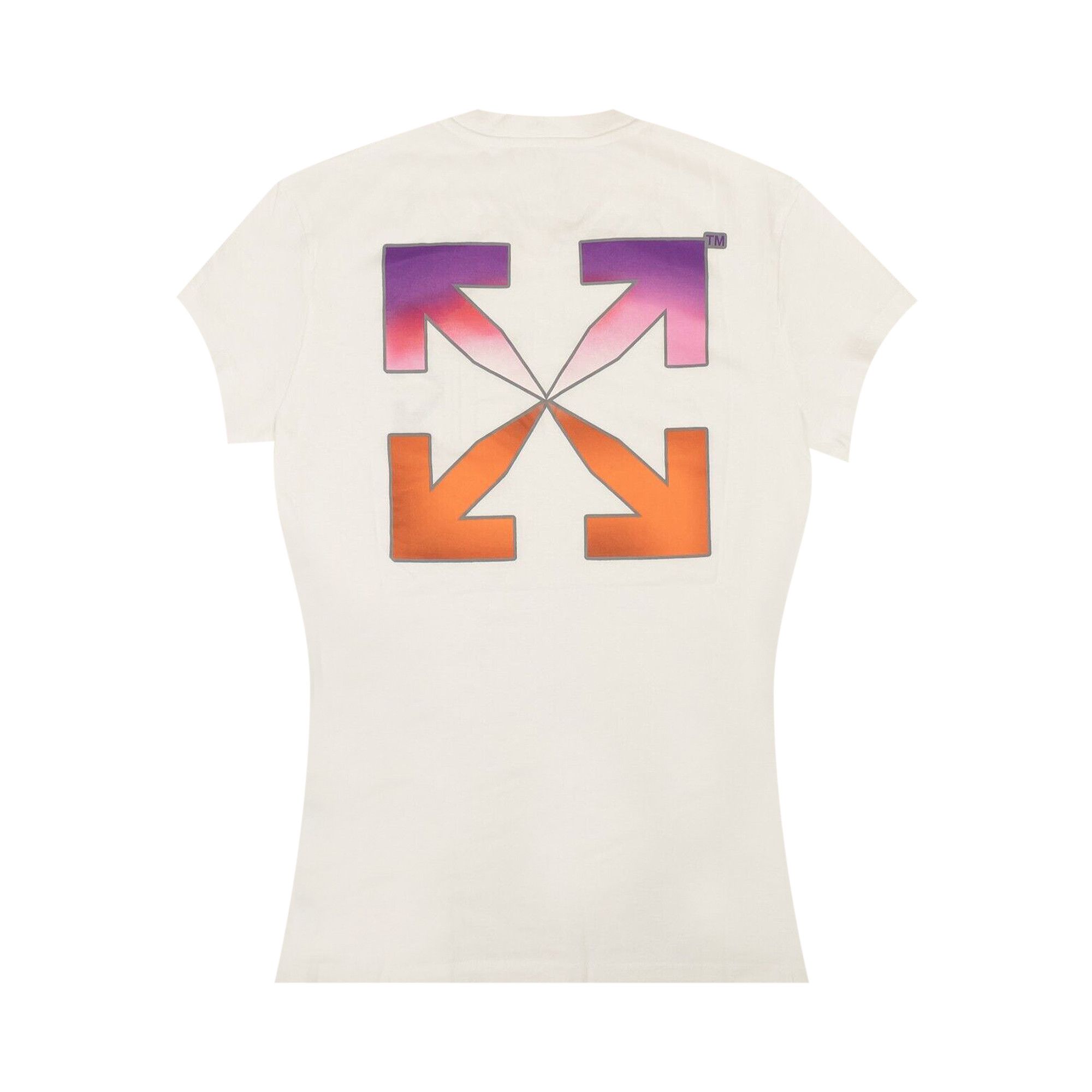 Buy Off-White Gradient Short-Sleeve T-Shirt 'White