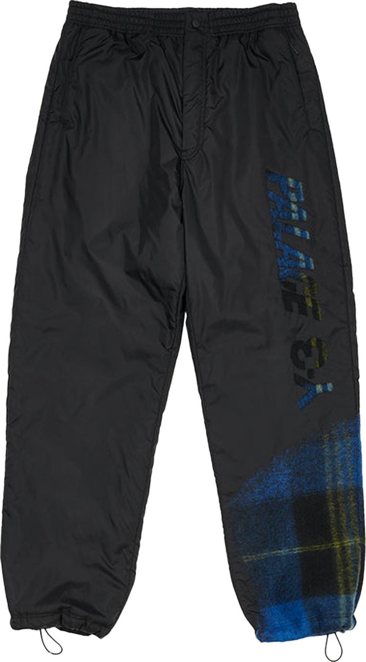 Y 3 x Palace Needle Punch Nylon Wool Pants Black