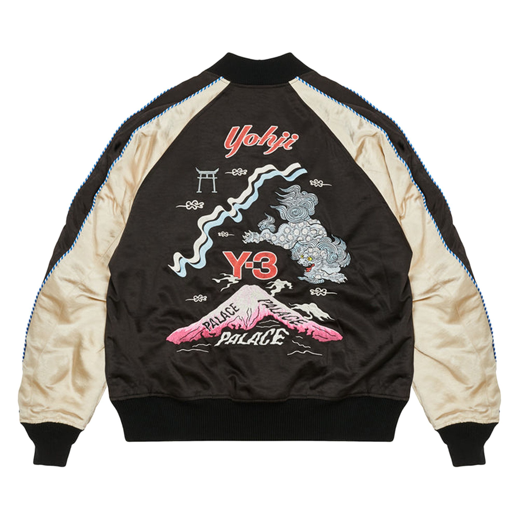 Buy Y 3 x Palace Reversible Souvenir Jacket Navy Cream HT3752 GOAT