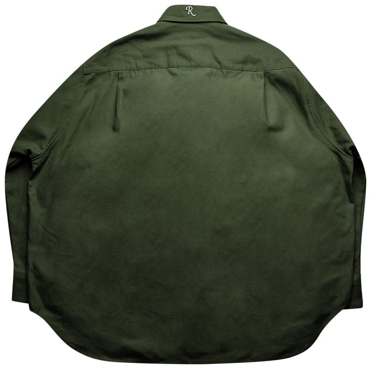 Raf Simons Oversized RS Shirt Khaki