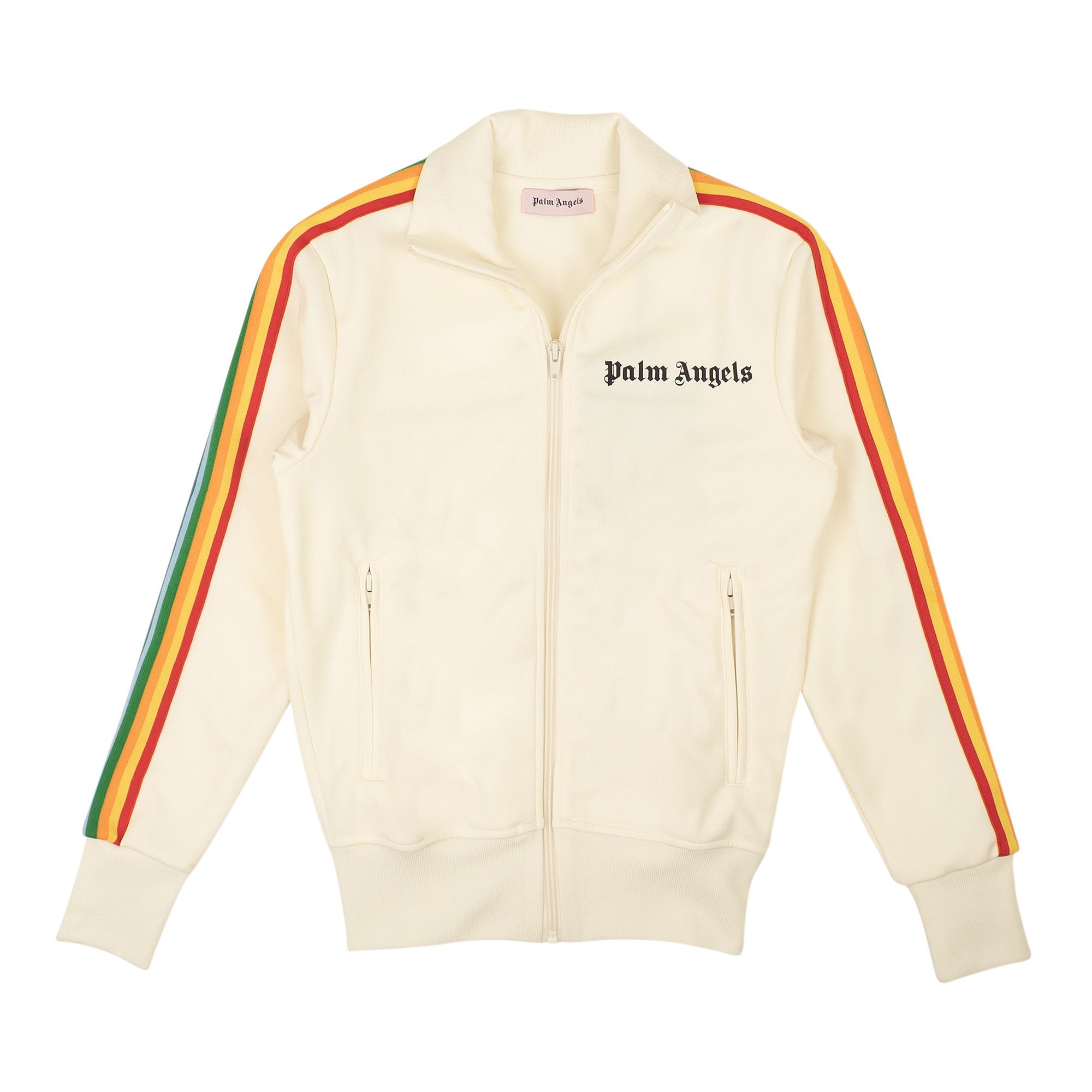 Buy Palm Angels Rainbow Track Jacket 'White