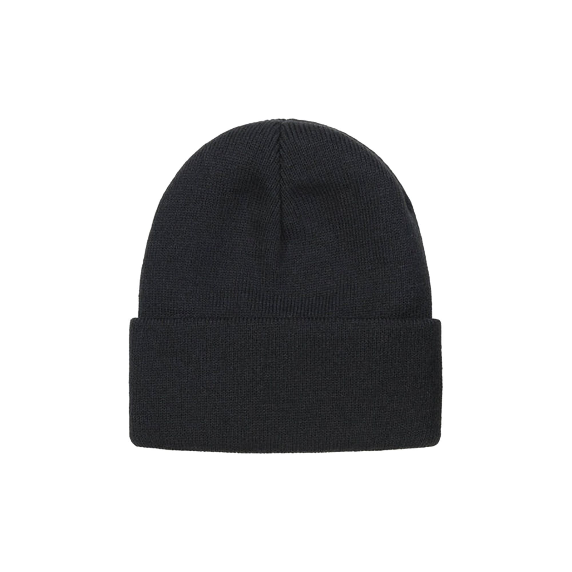 Buy Stussy Big Stock Cuff Beanie 'Black' - 1321144 BLAC | GOAT