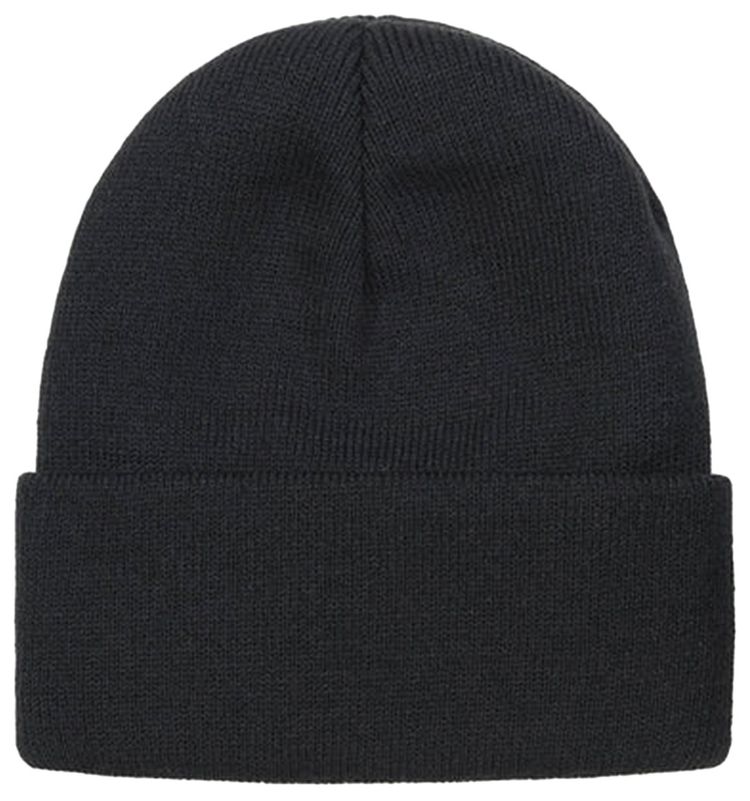 Stussy Big Stock Cuff Beanie Black