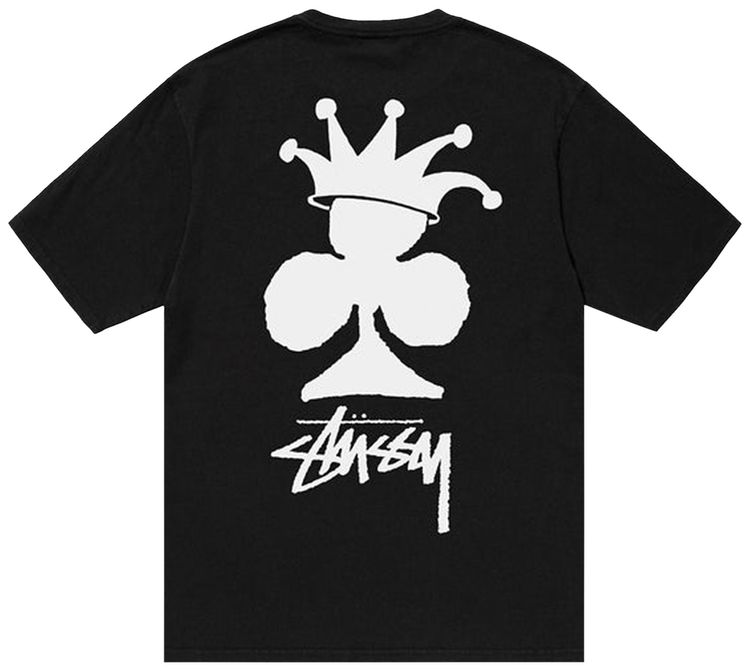 Stussy Club Crown Pigment Dyed Tee Black