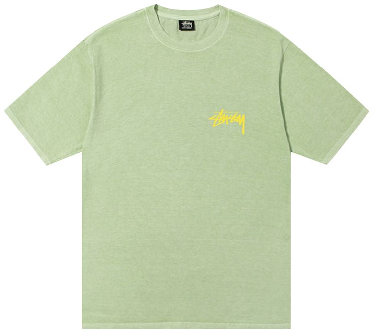Stussy How Were Livin Pigment Dyed Tee Sage