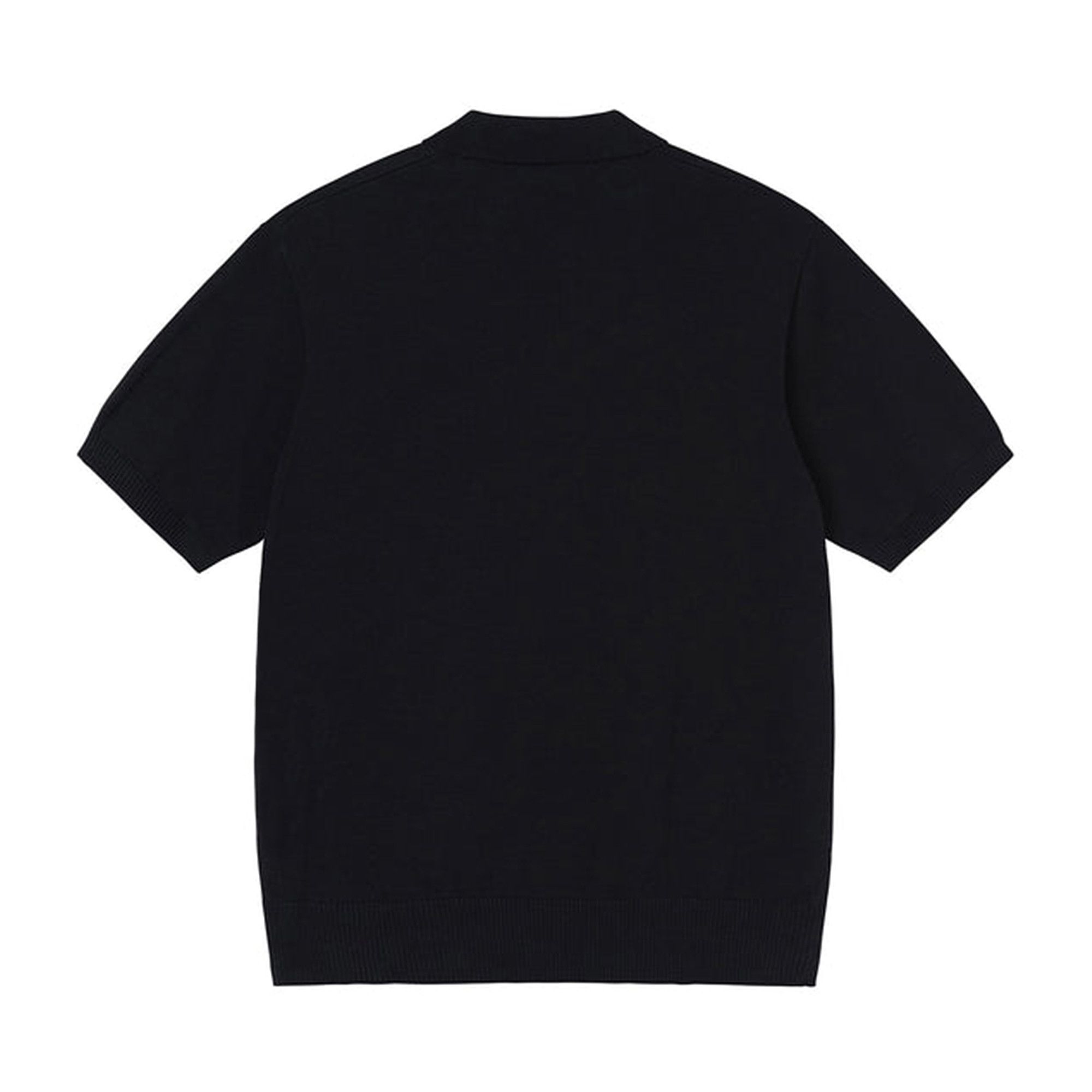 Buy Stussy Classic Short-sleeve Polo Sweater 'Black